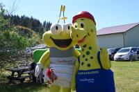 Louie the Lightning Bug and Sniffasaurus